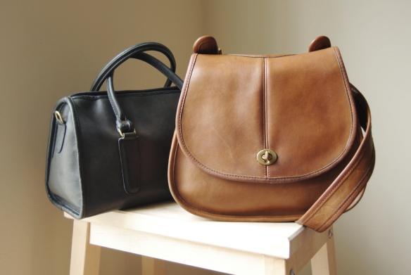 Coach, Bags, Two Small Vintage Coach Bags